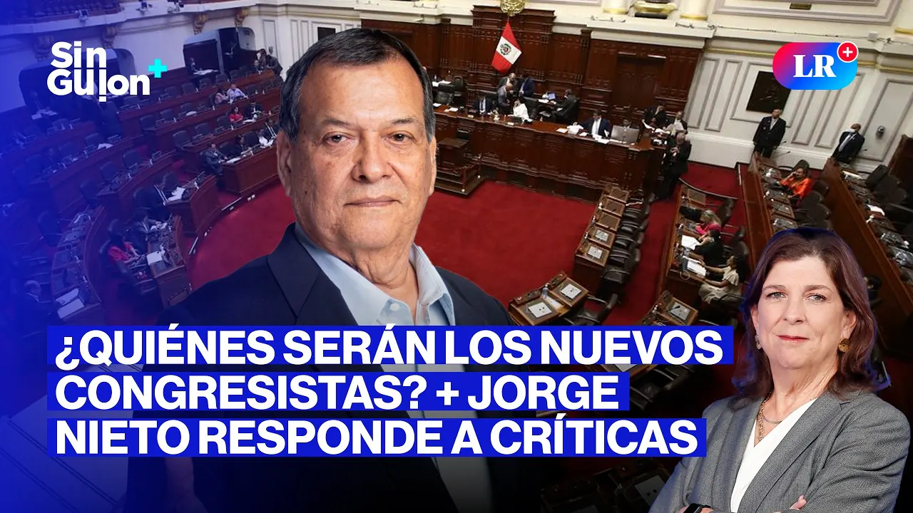 Reproducir: ¡CONGRESO CONFORMADO! JNE OFICIALIZA RESULTADOS | SIN GUION CON ROSA MARÍA PALACIOS