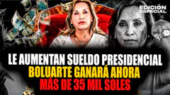 #EnVivo Dina Boluarte: le aumentan el sueldo presidencial y ahora ganará más de 35 mil soles