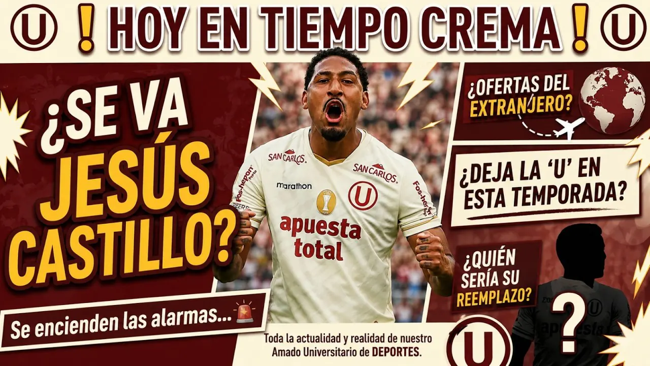 Reproducir: ¿SE VA JESÚS CASTILLO? | CÚPER EMPIEZA A TOMAR DECISIONES | TIEMPO CREMA x RADIO OVACIÓN