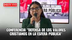 CONFERENCIA "DEFENSA DE LOS VALORES CRISTIANOS EN LA ESFERA PÚBLICA"