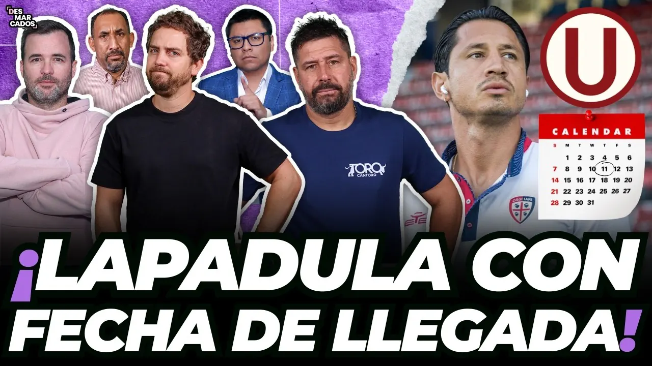 Reproducir: ¡LLEGA EL '9'! ¿CUÁNDO ATERRIZA LAPADULA EN LIMA PARA SUMARSE A LA 'U'? - #DESMARCADOS