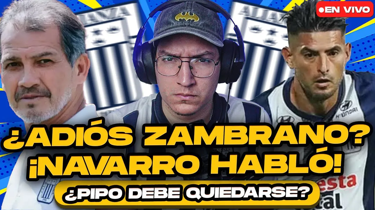 Reproducir: Franco Navarro habla sobre Zambrano ¿Seguirá en Alianza Lima?