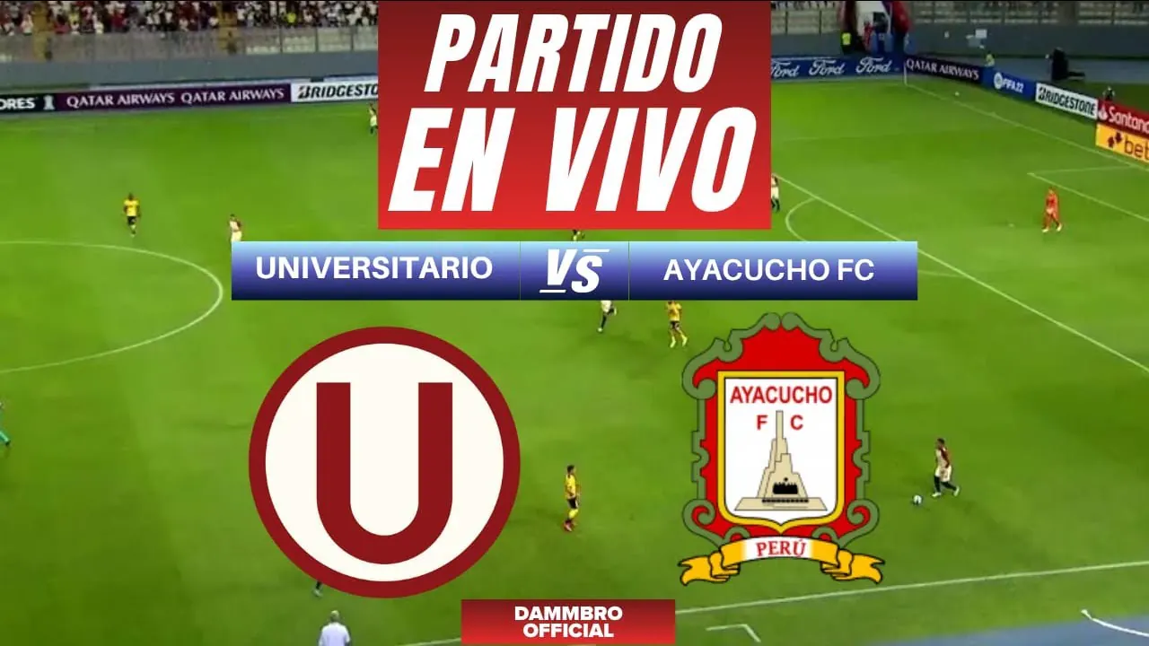 Reproducir: EN VIVO UNIVERSITARIO DE DEPORTES VS AYACUCHO FC - TORNEO CLAUSURA FECHA 15 LIGA 1