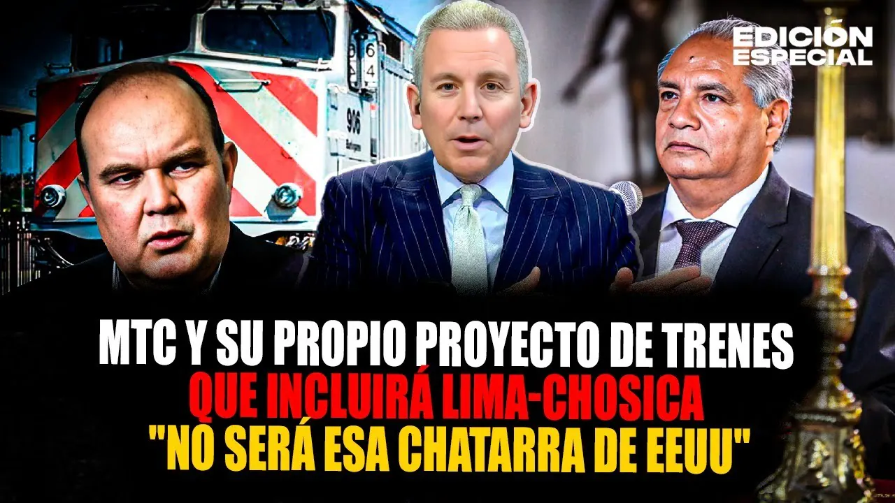 Reproducir: #EnVivo MTC anuncia propio proyecto de trenes Lima-Chosica que no serán los que trajo 'Porky'