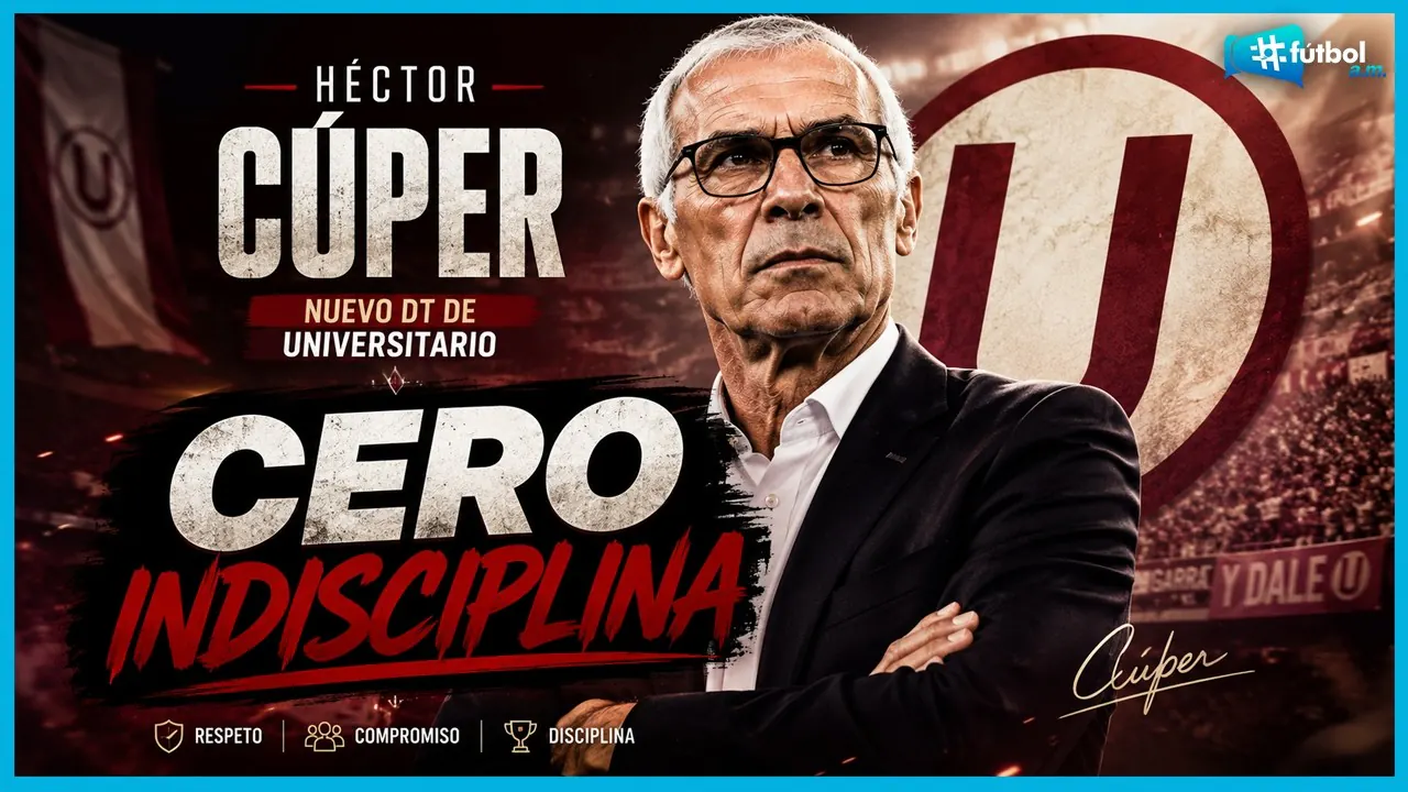 Reproducir: HÉCTOR CÚPER y su forma de trabajar para levantar a UNIVERSITARIO | Fútbol A.M. 13/05/26