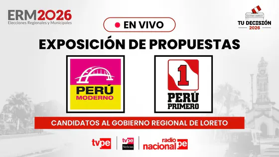 Candidatos gobierno regional de Loreto: Partidos Perú Primero y Perú Moderno | Tu Decisión 2026