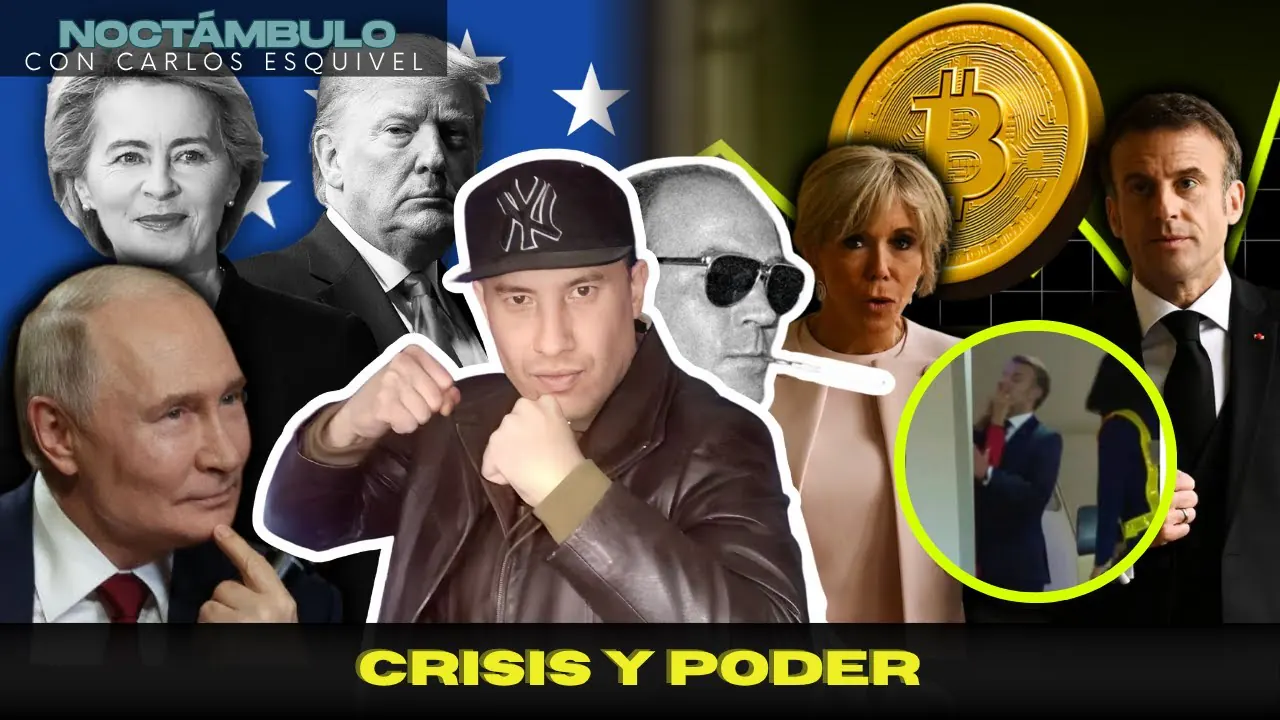 Reproducir: ¡TRUMP VS VON DER LEYEN, PUTIN APARECE Y MACRON PELEA CON SU ESPOSA! BITCOIN EXPLOTA | NOCTÁMBULO