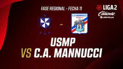 EN VIVO | CLUB USMP VS C.A. MANNUCCI | APERTURA LIGA 2 | FECHA 11