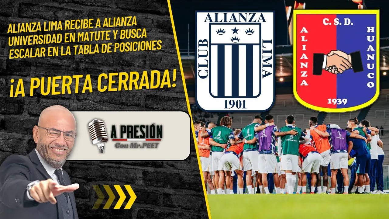 Reproducir: ALIANZA LIMA VS. ALIANZA UNIVERSIDAD: LA PREVIA