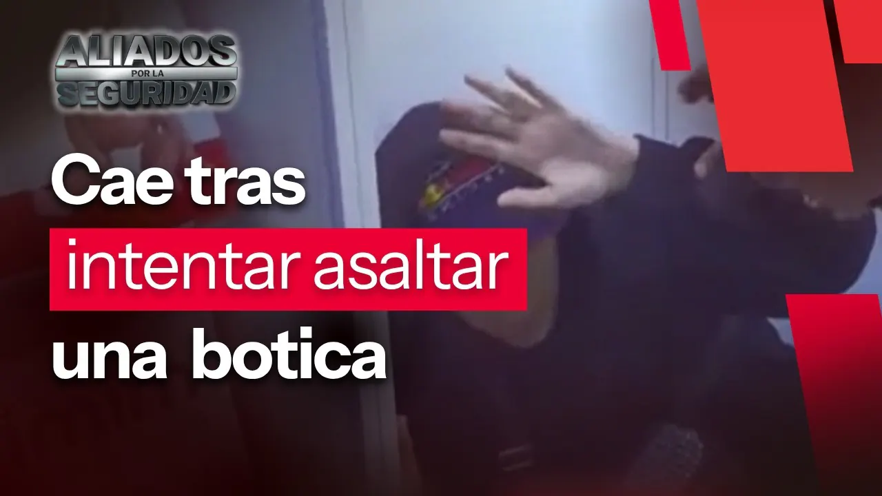 Reproducir: Capturan a sujeto tras frustrado asalto a botica | "Aliados por la seguridad" por Radio Nacional