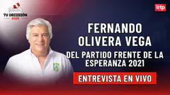 Entrevista a Fernando Olivera Vega de Frente Esperanza 2021 | "Tu decisión 2026" por TVPerú Noticias