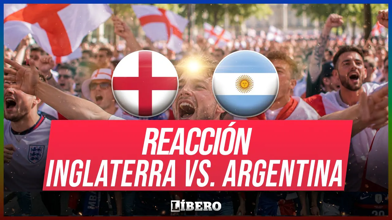 Reproducir: REACCIÓN | INGLATERRA VS. ARGENTINA #ReaccionesLB