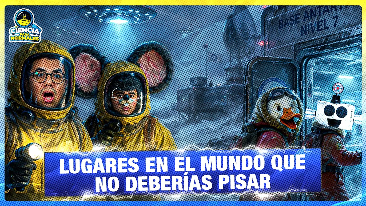 Reproducir: LOS LUGARES EN EL MUNDO DONDE NO QUERRÁS COLOCAR UN PIE | CIENCIAS PARA NORMALES  🚀