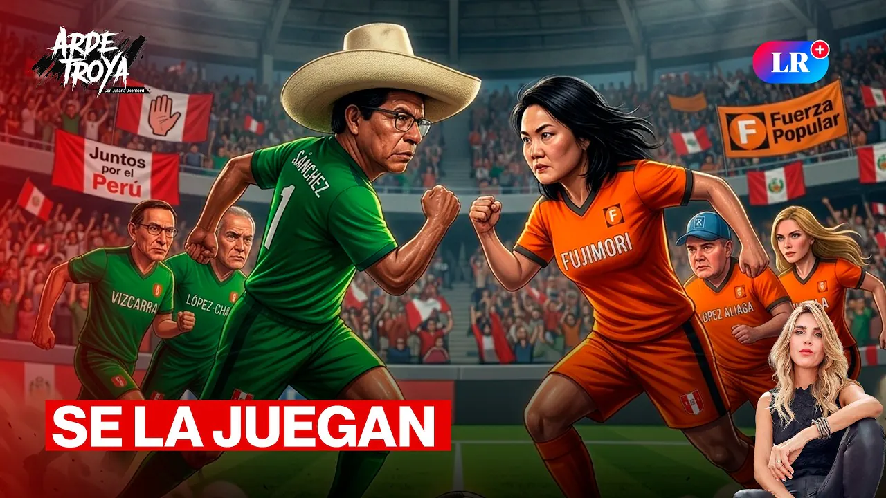 Reproducir: KEIKO FUJIMORI Y ROBERTO SÁNCHEZ EN LA HORA FINAL | ARDE TROYA CON JULIANA OXENFORD