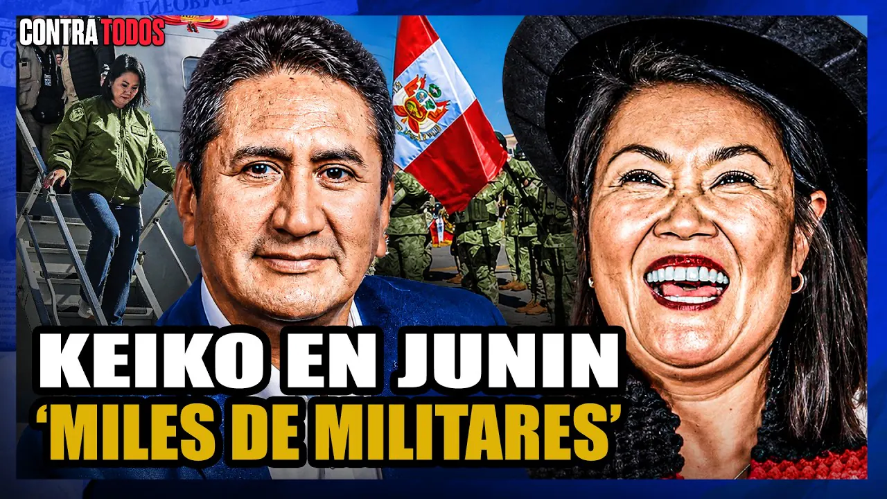 Reproducir: KEIKO Y CERRÓN EN JUNIN | ANTEZANA EN VIVO | CONTRA TODOS 🔴