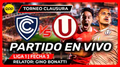 CIENCIANO VS UNIVERSITARIO EN VIVO LIGA 1 TORNEO CLAUSURA 2026 | Transmisión Oficial RPP