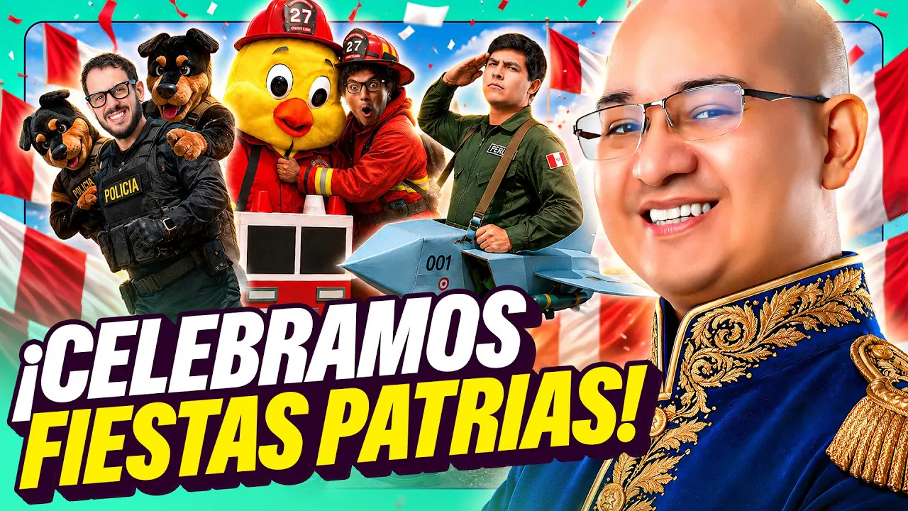 Reproducir: LA PARADA DE FIESTAS PATRIAS DE PELAO | CELEBRAMOS EL ANIVERSARIO DEL PERÚ | HABLA GOOD