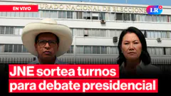 JNE RELIZA SORTEO DE TURNOS PARA DEBATE PRESIDENCIAL | #tlr