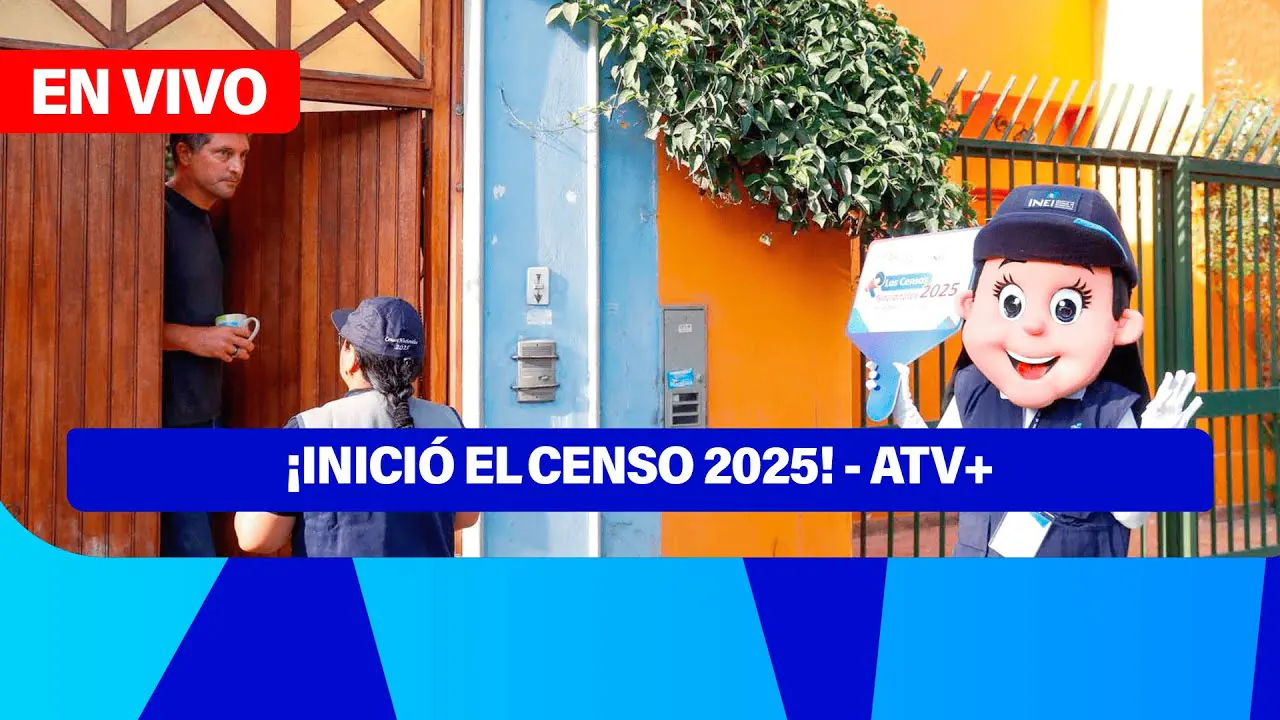 Reproducir: De 5 a 7 🎧✨ | ¡INICIÓ EL CENSO 2025! - ATV+