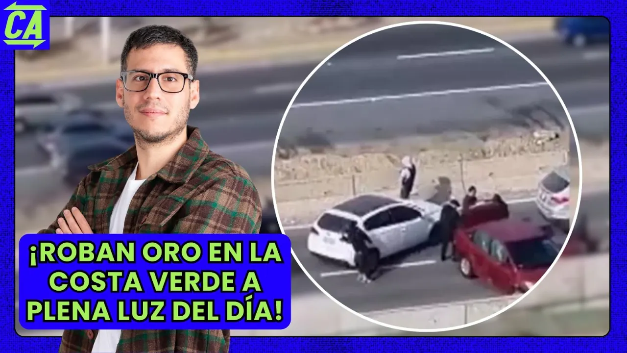 Reproducir: ¡ROBAN ORO EN LA COSTA VERDE A PLENA LUZ DEL DIA! #ContraAtaque 22 MAR #FEEG2026