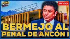 #ENVIVO | GUILLERMO BERMEJO SERÁ RECLUÍDO EN EL PENAL DE ANCÓN I #PUROSFACTOS