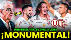 EN EL DEBUT DE JORGE FOSSATI: UNIVERSITARIO HUMILLÓ 6-0 A UTC Y ES ÚNICO LÍDER DEL TORNEO APERTURA