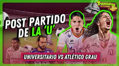 UNIVERSITARIO ( 0-1) GRAU : LA RESACA QUE NO PEDISTE
