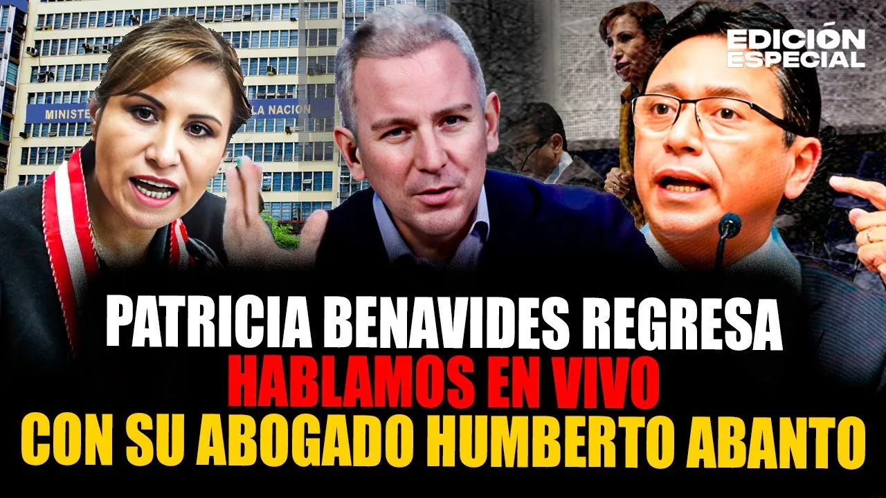Reproducir: #EnVivo Patricia Benavides en Ministerio Público: A horas de ser repuesta como Fiscal de la Nación