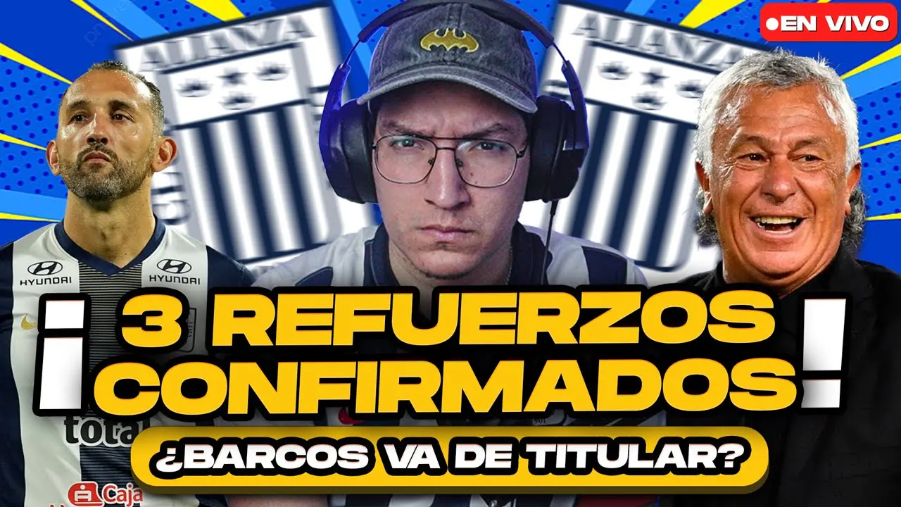 Reproducir: ¡3 Refuerzos CONFIRMADOS en Alianza Lima! | Alineación confirmada ante Cristal