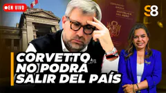 PIERO CORVETTO: PJ DICTA 18 MESES DE IMPEDIMENTO DE SALIDA DEL PAÍS | Siempre a las ocho