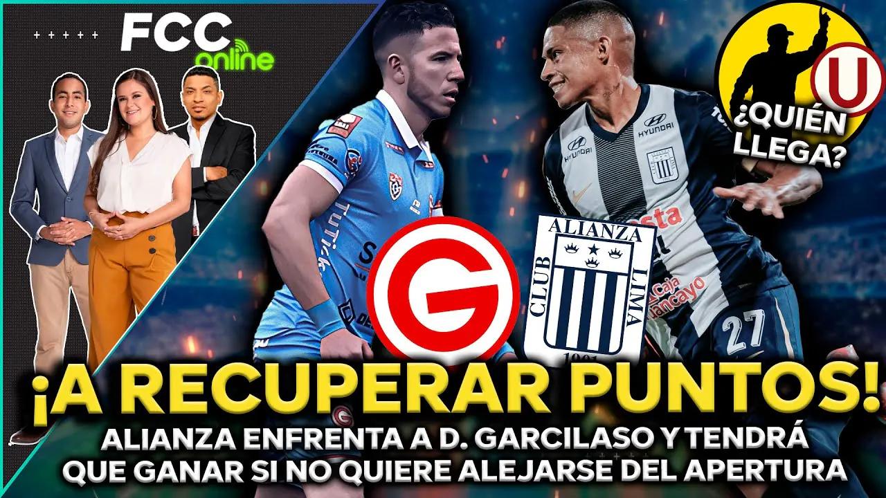 Reproducir: 🔴 #ENVIVO GARCILASO VS. ALIANZA LIMA: QUIEREN ROBAR PUNTOS EN LA ALTURA | ¿NUEVO DT LA U? #FCCONLINE