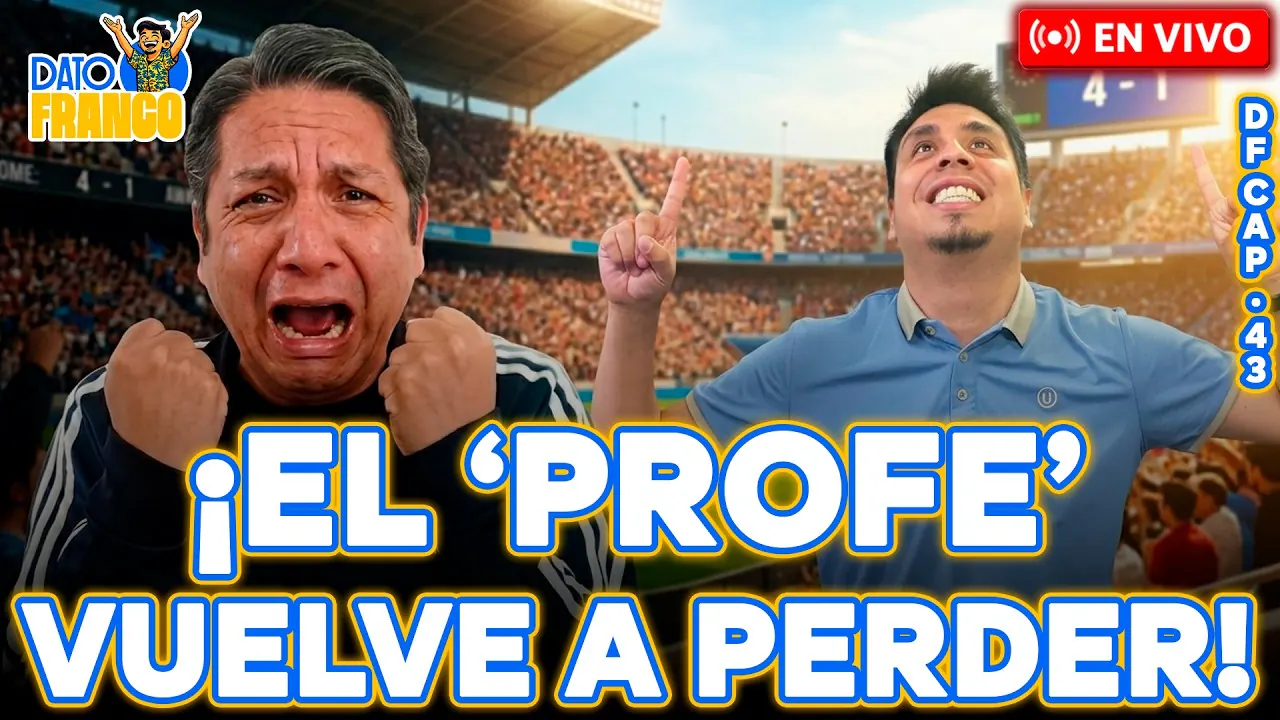 Reproducir: 🔥⚽ #ENVIVO | ¡DF VOLVIÓ A VENCER AL 'PROFE'! #DATOFRANCO
