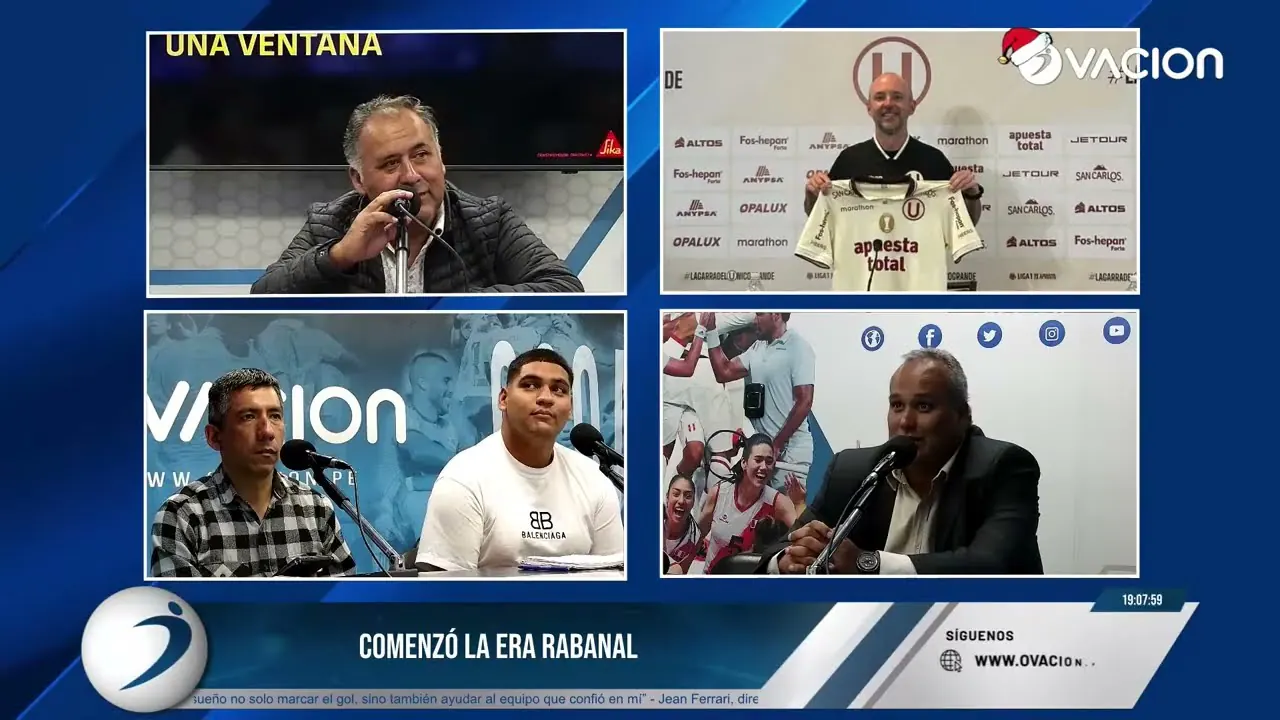Reproducir: 🔴 #ENVIVO | UNIVERSITARIO PRESENTÓ A JAVIER RABANAL | Ovación Edición Central por RADIO OVACION