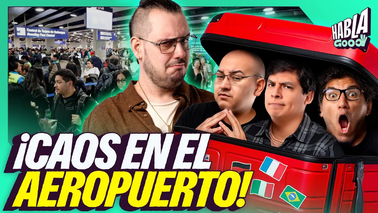Reproducir: CAOS Y DESORDEN EN NUEVO AEROPUERTO JORGE CHÁVEZ | HABLA GOOD