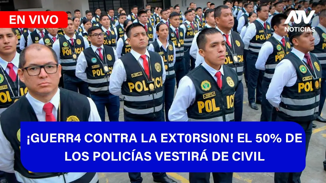 Reproducir: De 5 a 7 🎧✨📱🎙️ ¡GUERR4 CONTRA LA EXT0RSI0N! EL 50% DE LOS POLICÍAS VESTIRÁ DE CIVIL