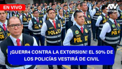 De 5 a 7 ¡GUERR4 CONTRA LA EXT0RSI0N! EL 50% DE LOS POLICÍAS VESTIRÁ DE CIVIL