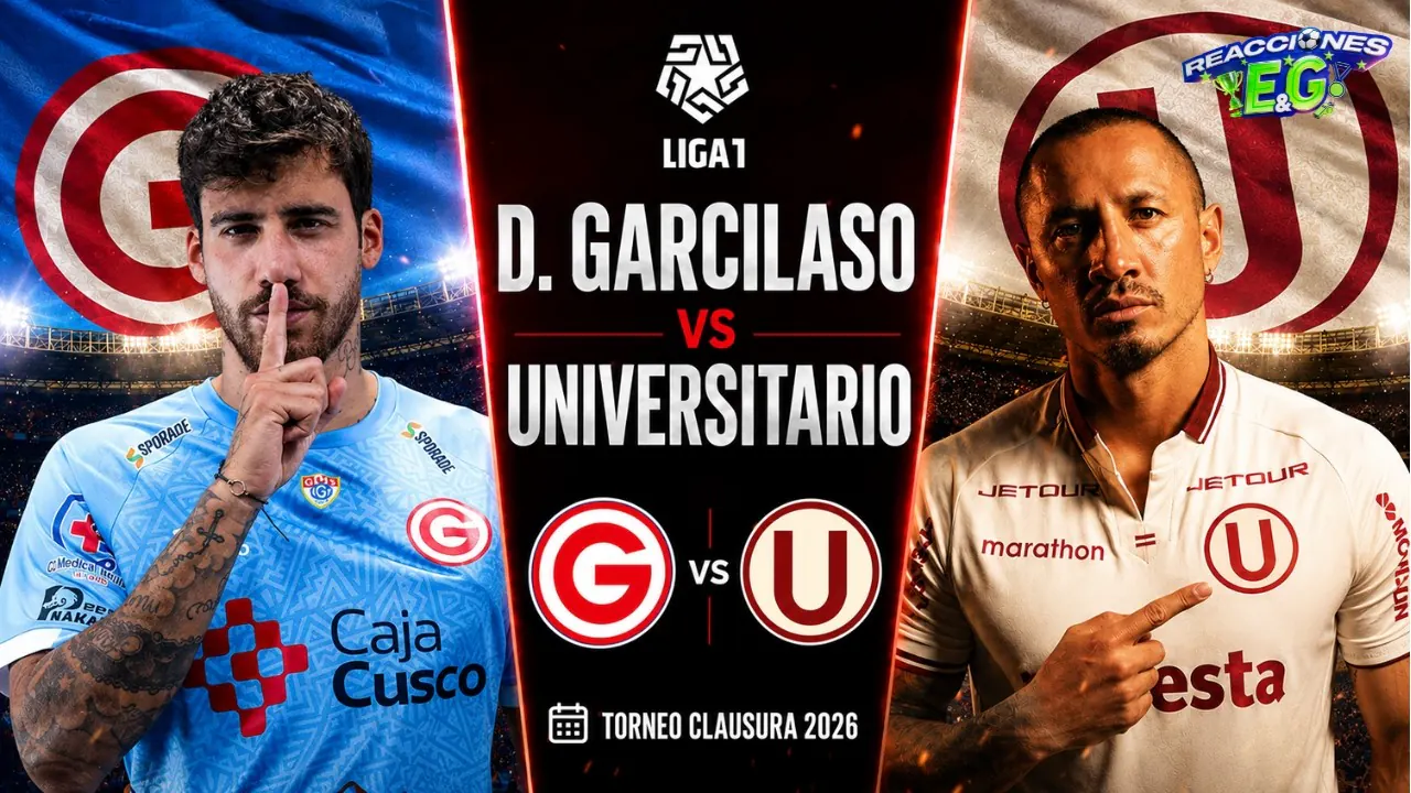 Reproducir: [REACCION] DEPORTIVO GARCILASO VS UNIVERSITARIO REACCIÓN EN VIVO | TORNEO CLAUSURA 2026