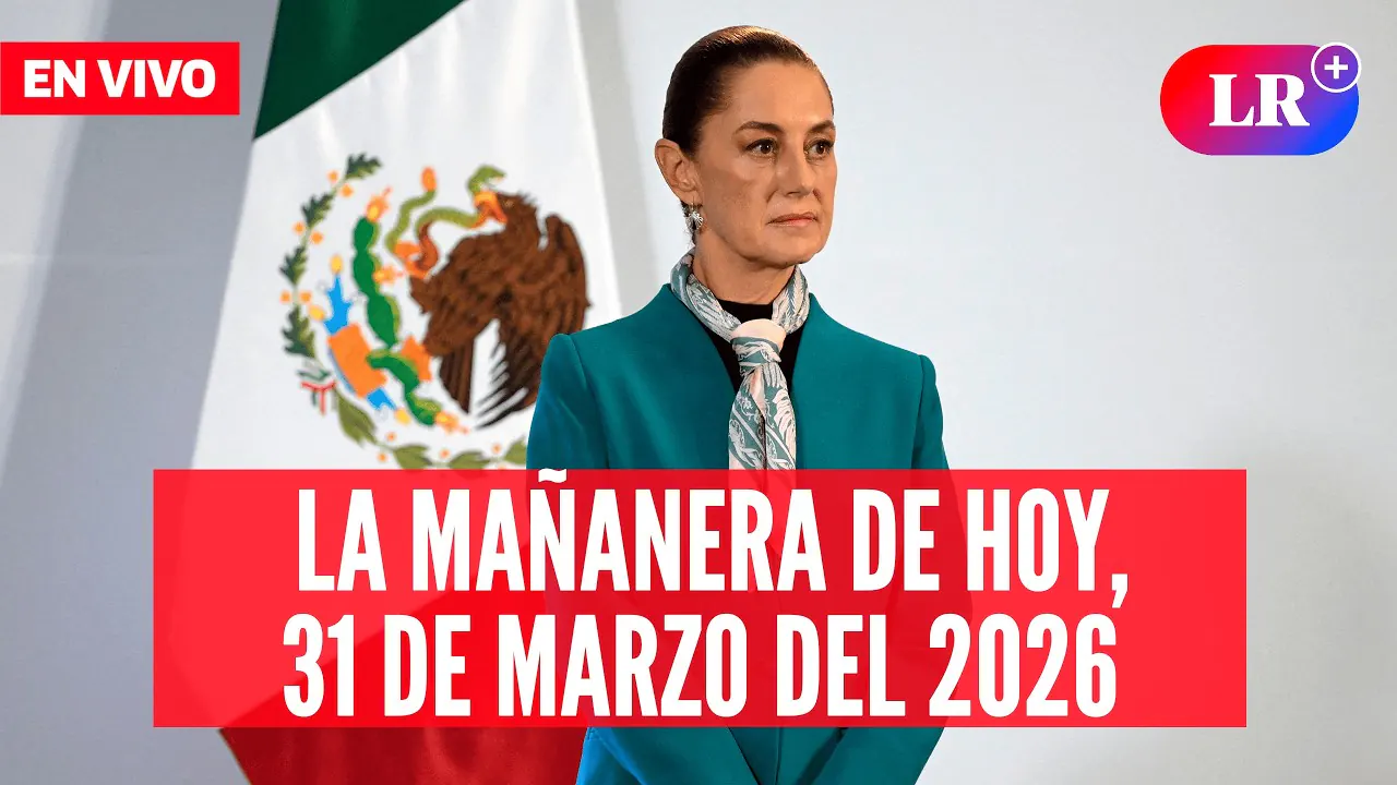 Reproducir: 🔴 Claudia Sheinbaum EN VIVO en la Mañanera de HOY, 31 de marzo de 2026 | #LR