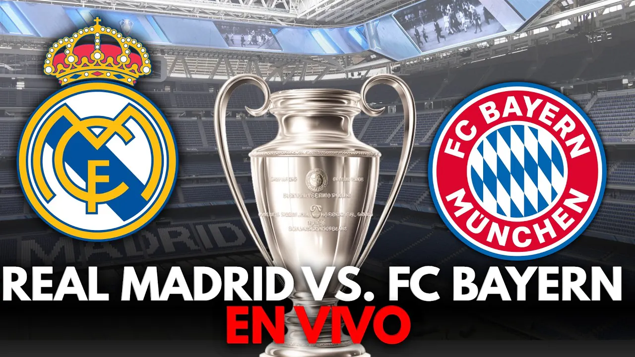 Reproducir: 🔴 REAL MADRID vs BAYERN EN VIVO POR LA CHAMPIONS LEAGUE | REACCIÓN + NARRACIÓN