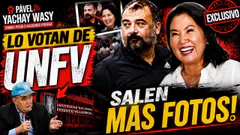 Damian Valenzuela, más fotos con KEIKO | Votan a Porky de UNFV | Transportistas negocian con régimen