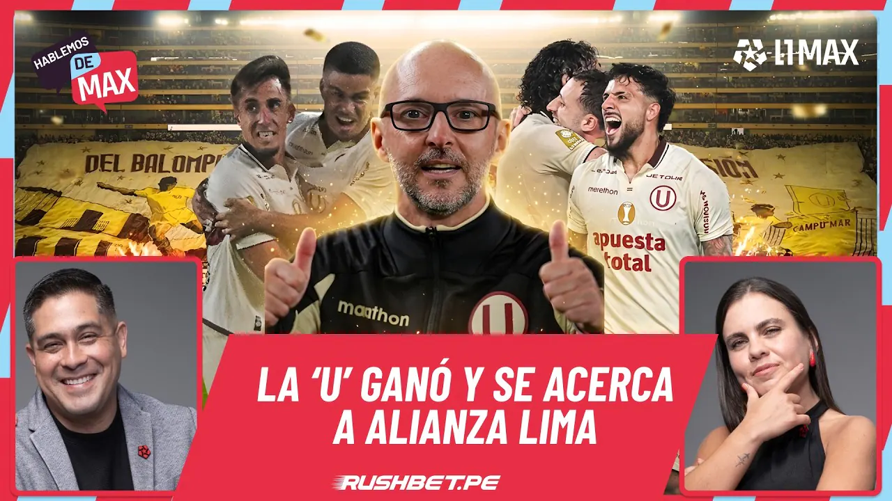 Reproducir: 🔴 "CLÁSICO DE RESURECCIÓN" : LA U GANÓ Y SE ACERCA A ALIANZA | HABLEMOS DE MAX - EN VIVO