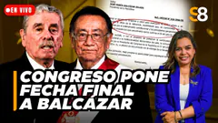ROSPIGLIOSI MARCA LA SALIDA DE BALCÁZAR Y EXIGE ENTREGAR BANDA PRESIDENCIAL EL 27 DE JULIO | S8