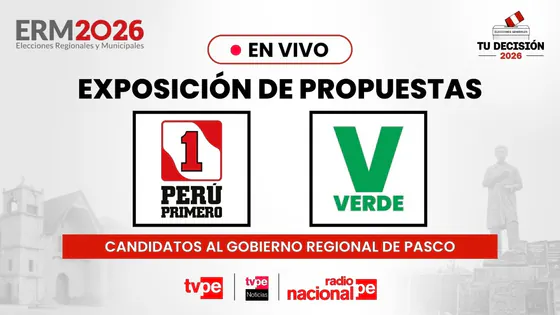 Candidatos al GORE de Pasco: Demócrata Verde y Perú Primero| “Tu decisión 2026” EN VIVO