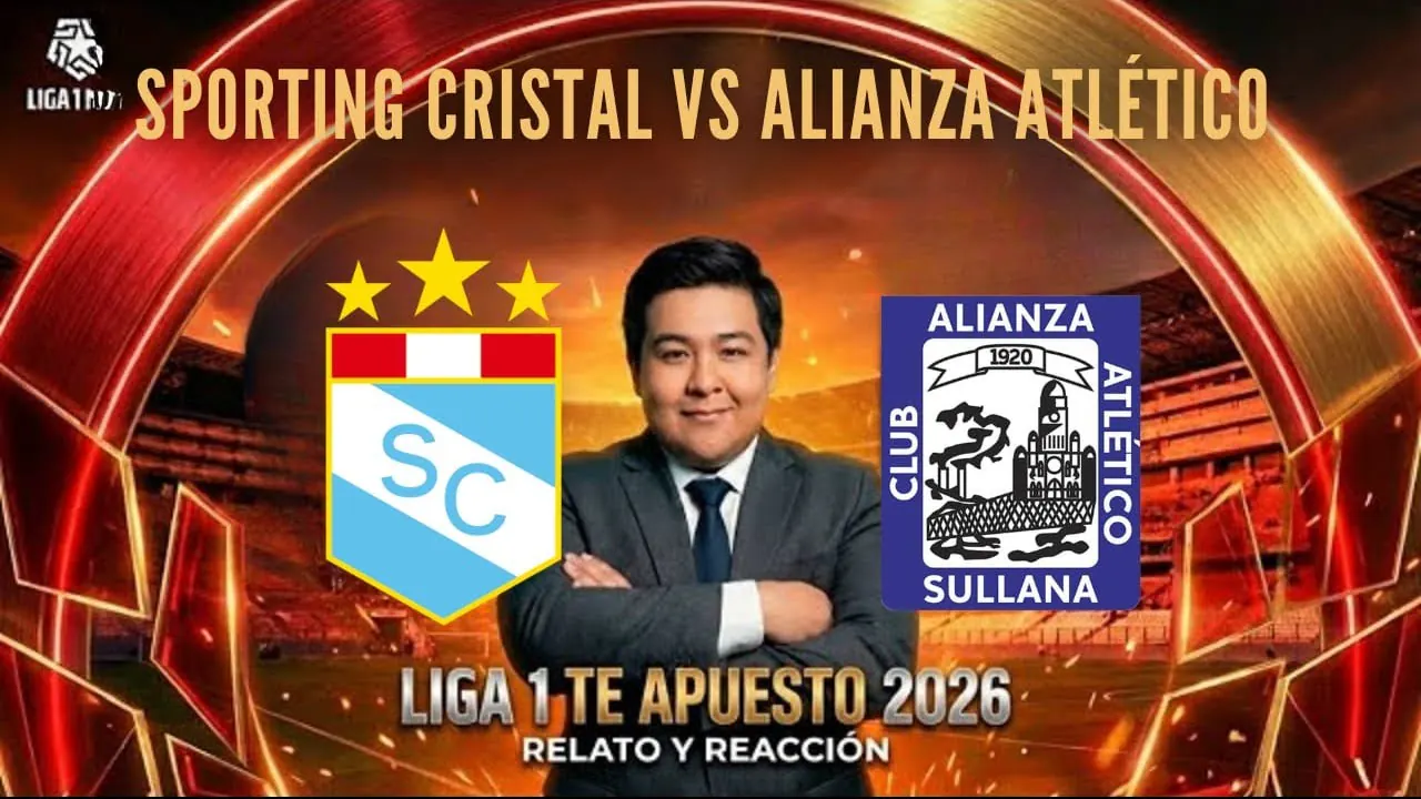 Reproducir: 🚨 EN VIVO 🔴 Sporting Cristal vs Alianza Atlético | Liga 1 Perú 2026 Fecha 6 | Narración en Vivo
