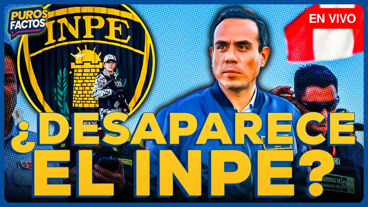 Reproducir: 🚨 #ENVIVO | "EL INPE VA A DESAPARECER", AFIRMÓ EL PRESIDENTE JOSÉ JERÍ #PUROSFACTOS
