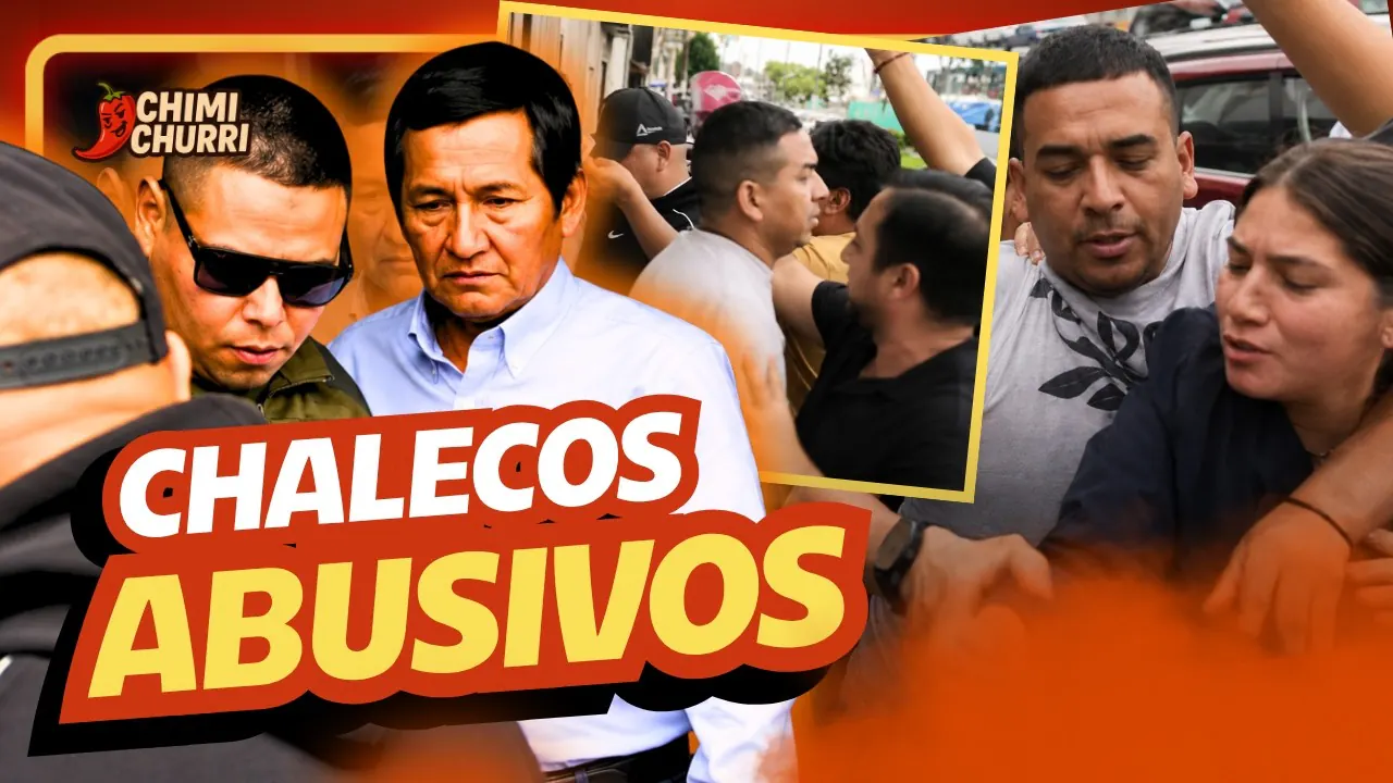 Reproducir: ¡ESCÁNDALO! CHALECOS DE ÓSCAR CUSTODIO AGREDEN A LA PRENSA Y A UNA MUJER | CHIMI CHURRI💋
