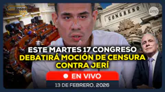 Congreso convoca a pleno extraordinario para ver moción de censura contra Jerí #FEEG2026