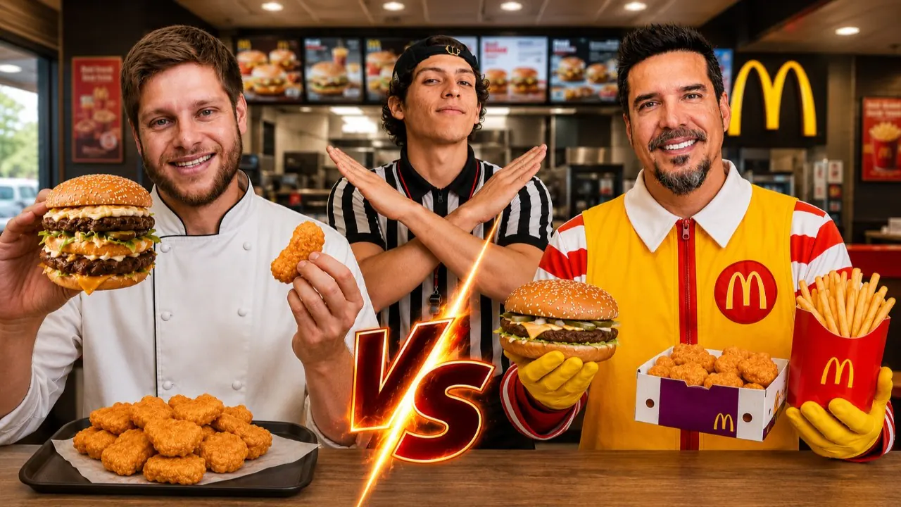 Reproducir: RECREAMOS EL MENÚ DE McDONALD 'S CON VICENTE VISLA! 🍔 ¿QUEDÓ MEJOR?