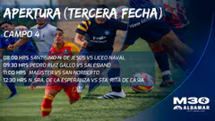 Fútbol ¡EN VIVO! - MASTER 30 INTERCOLEGIOS