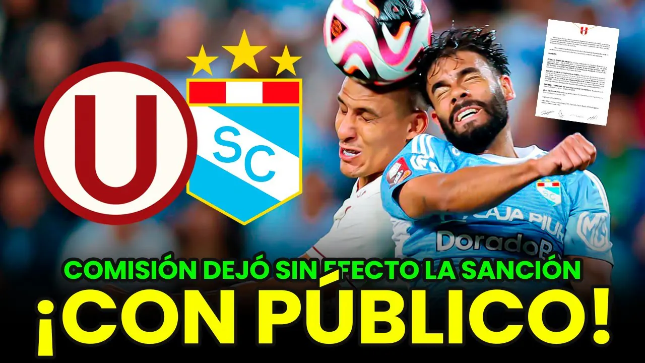 Reproducir: COMISIÓN DE APELACIONES DE LA FPF: UNIVERSITARIO Y SPORTING CRISTAL SE JUEGA CON PÚBLICO